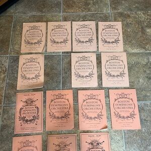 Boston Symphony Orchestra 1944 - 1947  - 13 Programs